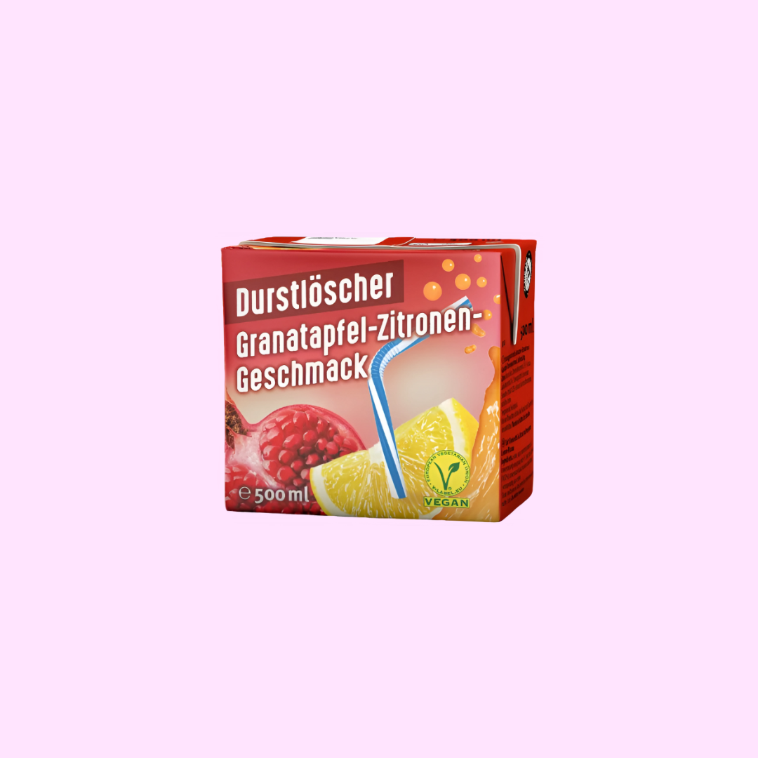Durstlöscher Granatapfel-Zitrone 0,5l