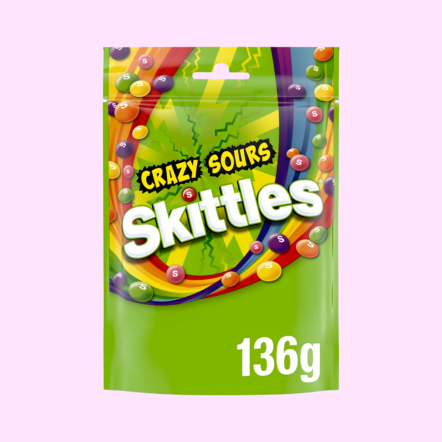 Skittles Crazy Sours 136g - SNACKS24.AT