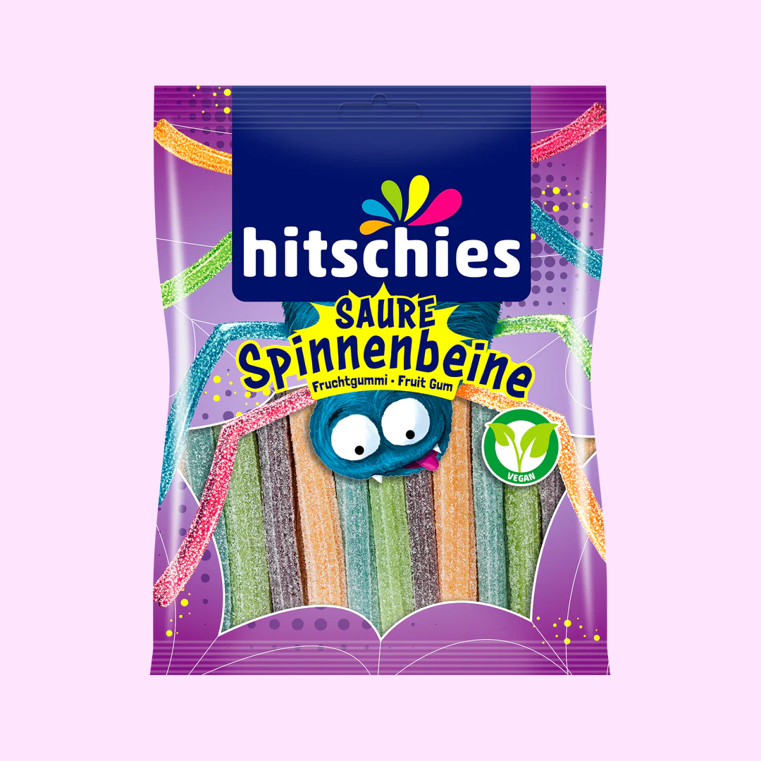 hitschies Saure Spinnenbeine 125g - SNACKS24.AT