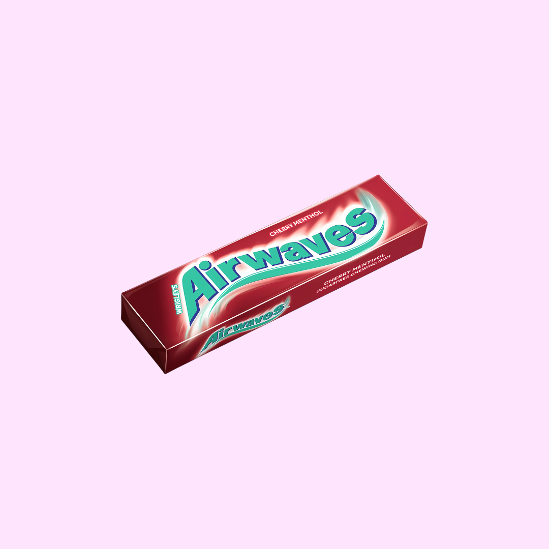 Airwaves Cherry Menthol 10 Dragées 14g - SNACKS24.AT