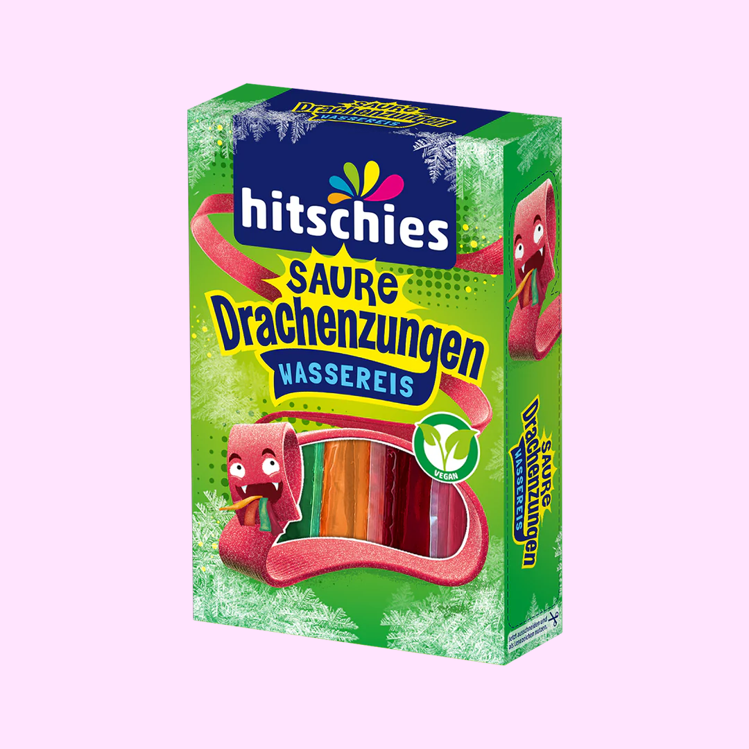 hitschies Saure Drachenzungen Wassereis 10x40ml - SNACKS24.AT
