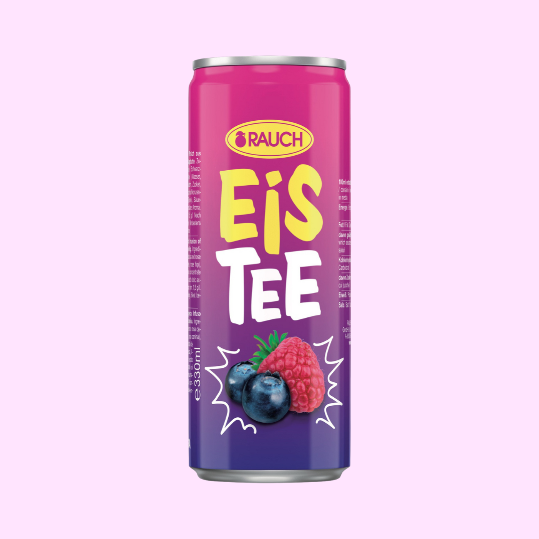 Rauch Eistee Berries Ds. 0,33 l zzgl. € 0,25 EWP - SNACKS24.AT