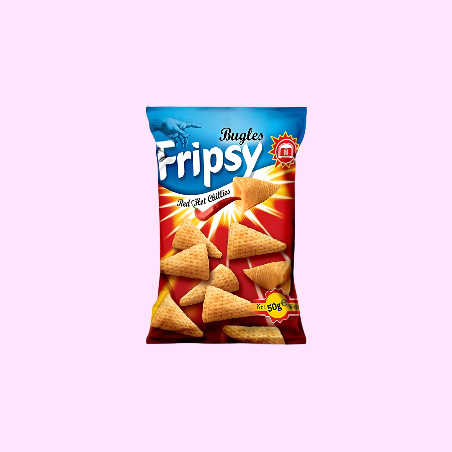 Fripsy Crispy Bugles Red Hot Chillies 50g - SNACKS24.AT