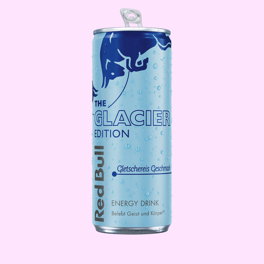 Red Bull THE GLACIER EDITION Energy Drink 250ml Dose mit Gletschereis Geschmack
