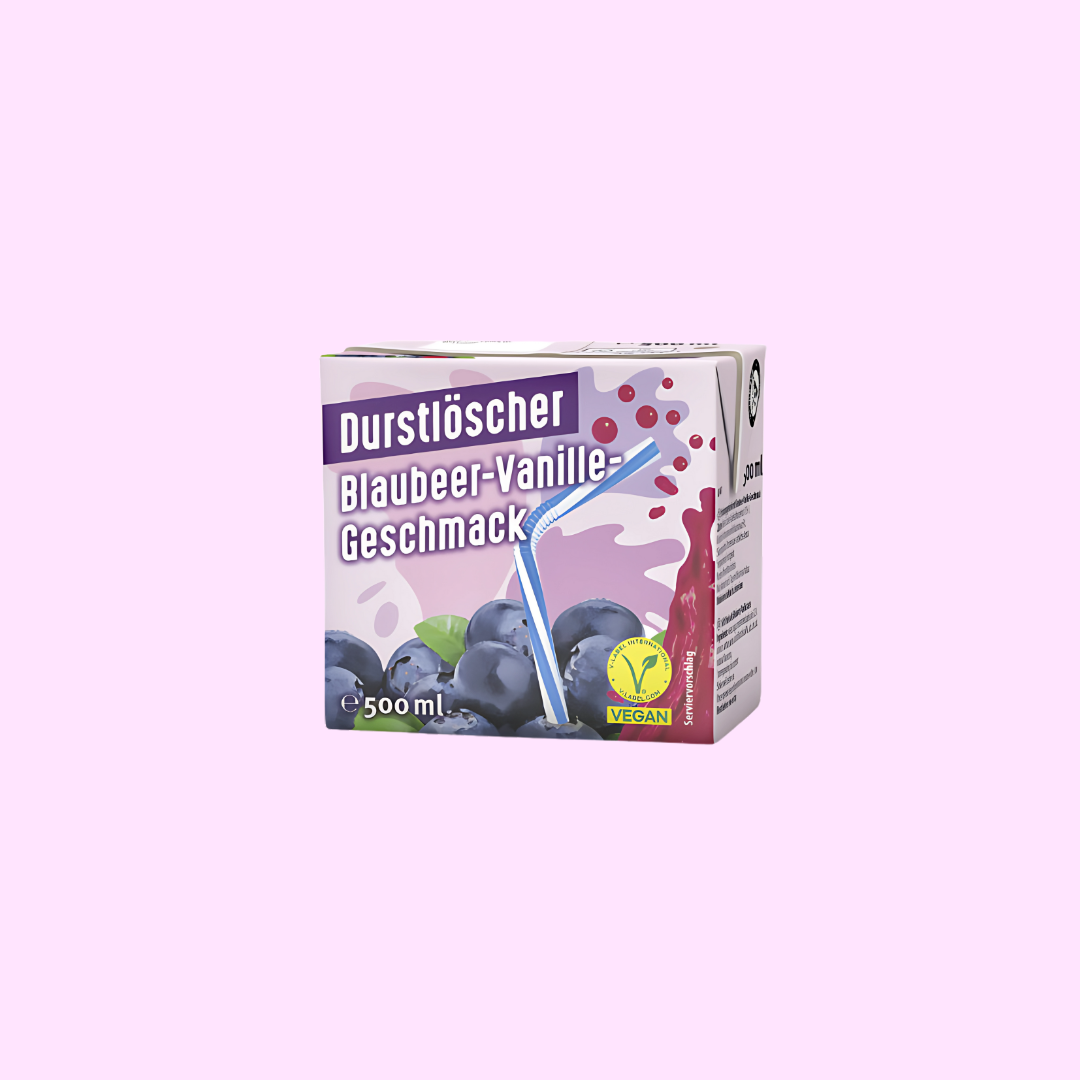 Durstlöscher Blaubeer-Vanille 0,5l