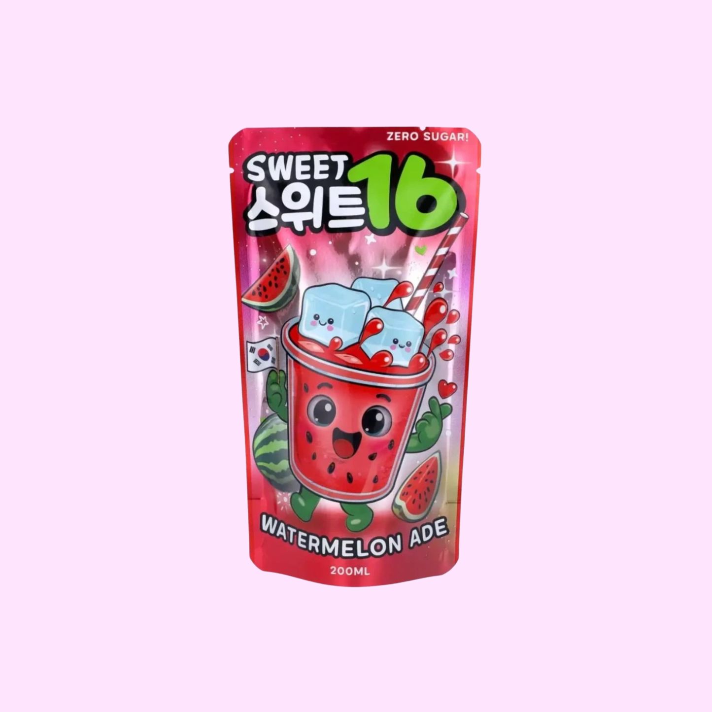 Sweet16 Watermelon Ade Zero Sugar 0,2l - SNACKS24.AT