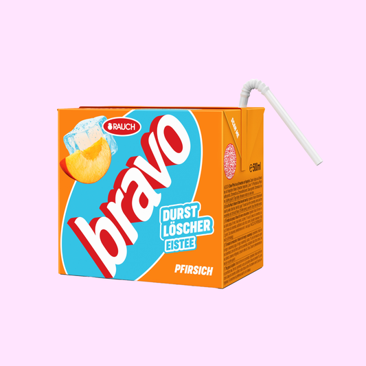 Rauch Durstlöscher Eistee Pfirsich 0,5l - SNACKS24.AT