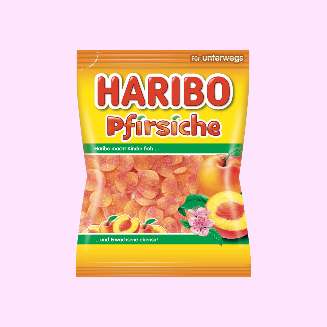 Haribo Pfirsiche 100g - SNACKS24.AT