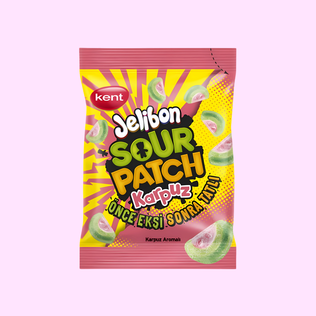 Sour Patch Jelibon - Watermelon 80g - SNACKS24.AT