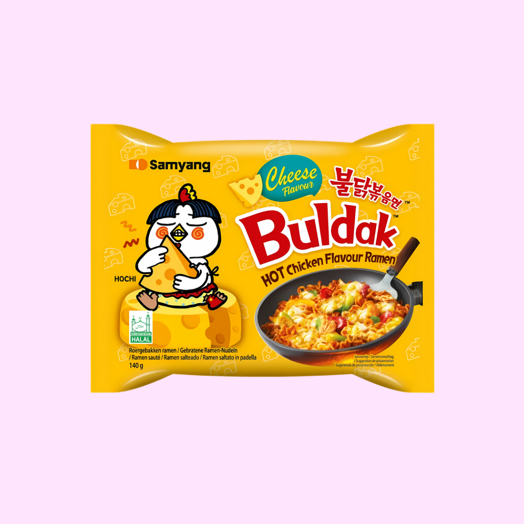 Buldak Cheese 140g - MHD 13.10.2025 - SNACKS24.AT