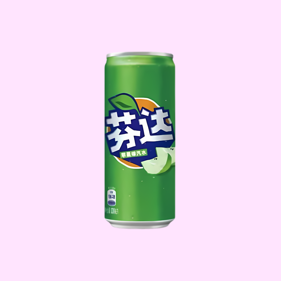 Fanta Green Apple (China) Ds. 0,33l - SNACKS24.AT