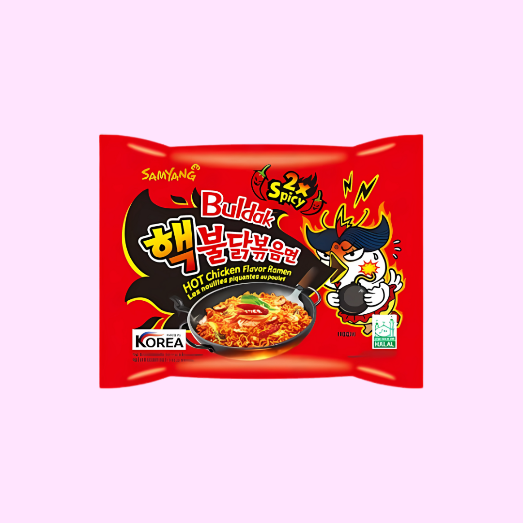 Buldak – Hot Chicken Flavor “2 x Spicy” Ramen 140g - SNACKS24.AT