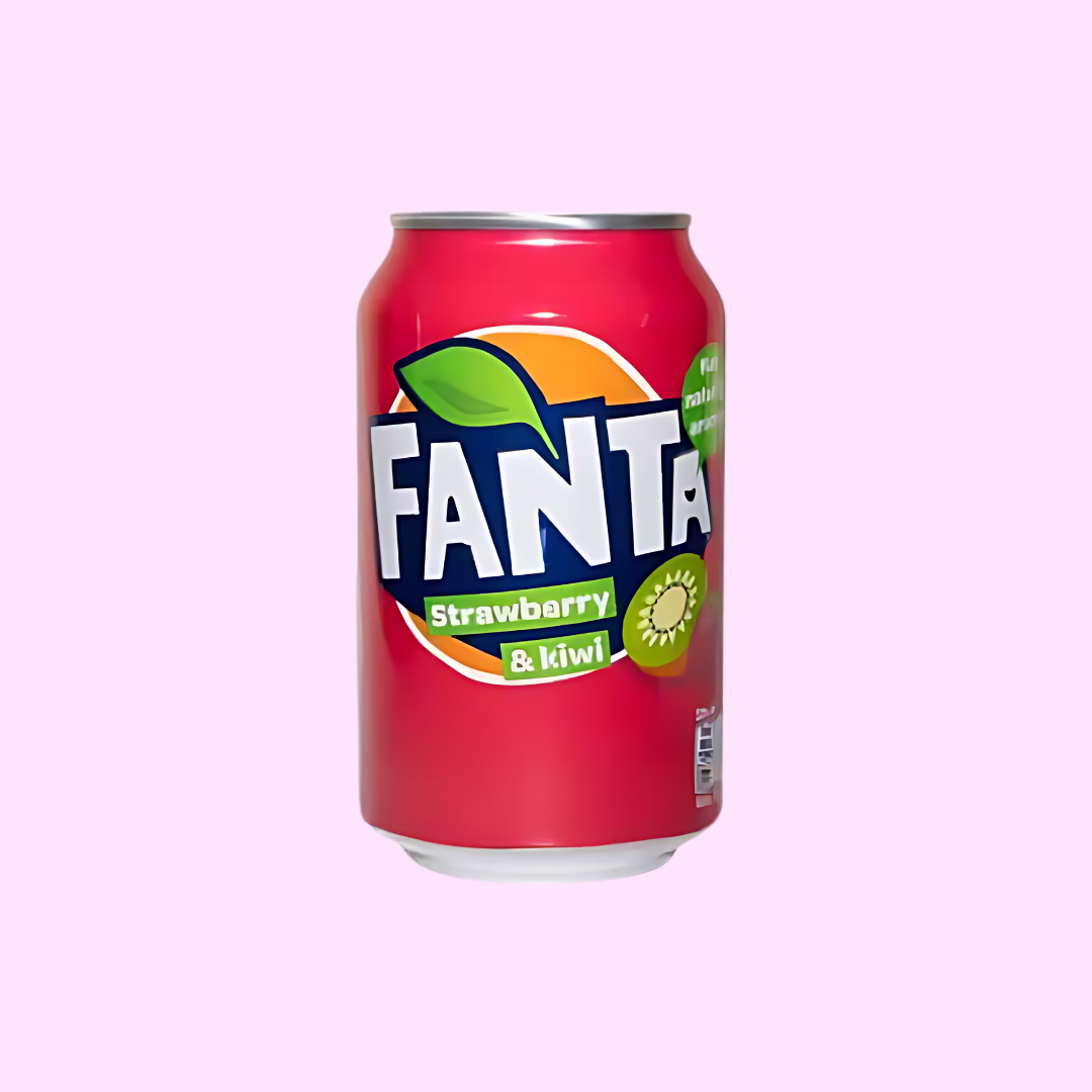 Fanta Strawberry & Kiwi Ds. 0,33l zzgl. € 0,25 EWP - SNACKS24.AT