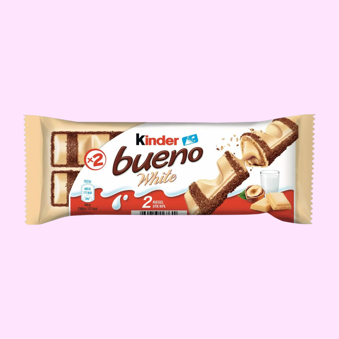 Ferrero Kinder Bueno white 39 g - SNACKS24.AT