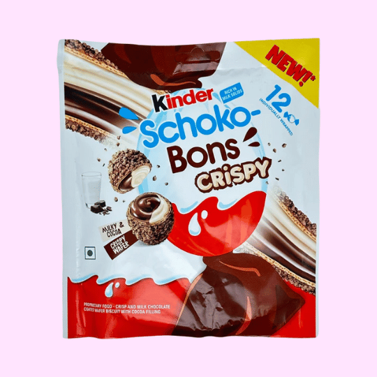 Kinder Schokobons Crispy 67,2g (12 Stk.) - MHD 21.06.2025