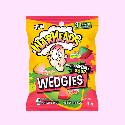 Warheads Wedgies Uncomfortably Sour Bag 99g - SNACKS24.AT