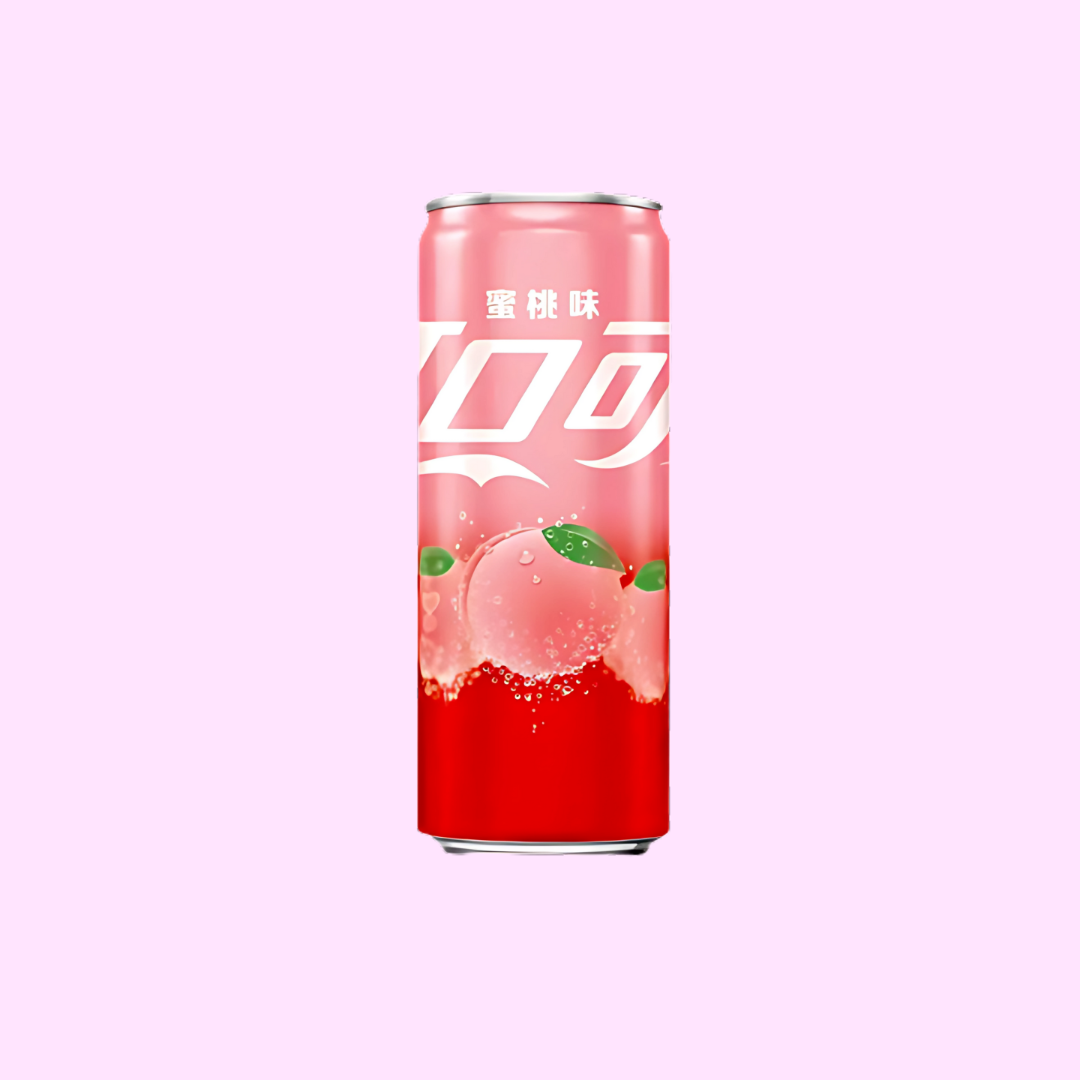 Coca-Cola White Peach (China) Ds. 0,33l - SNACKS24.AT