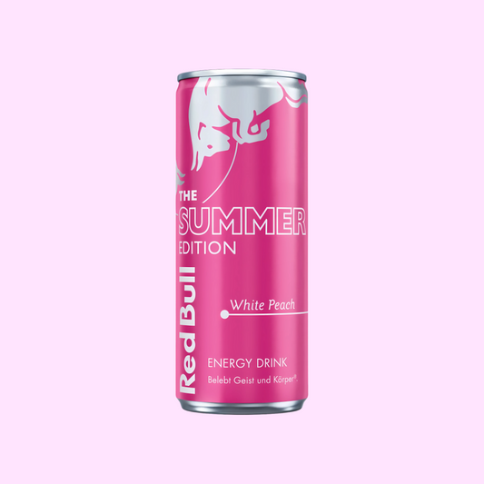 Red Bull THE SUMMER EDITION 2025 White Peach Ds. 0,25l EWP