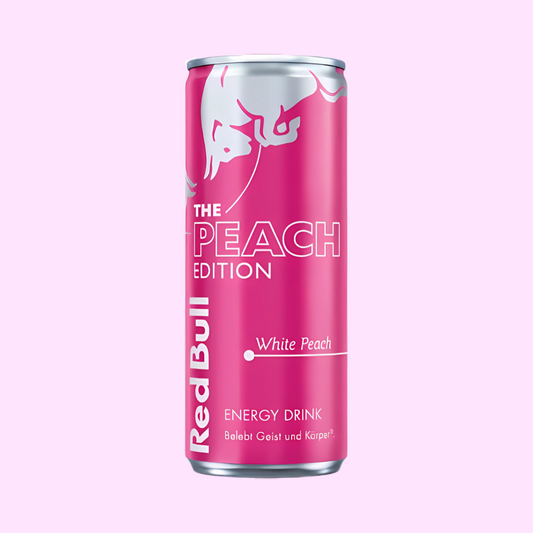 Red Bull THE PEACH EDITION Ds. 0,25l zzgl. € 0,25 EWP - SNACKS24.AT