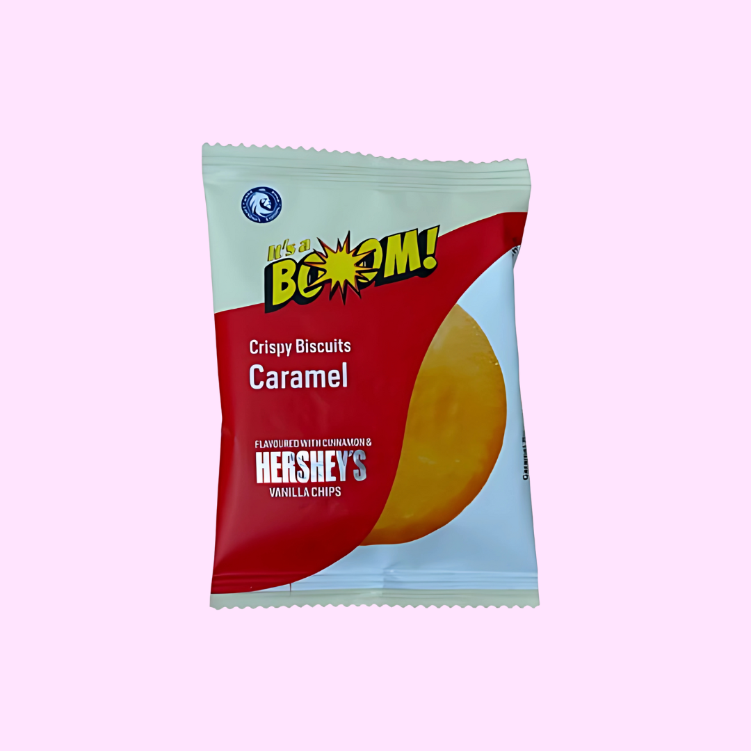 It’s A Boom! Hershey’s Biscuits Caramel 22g - SNACKS24.AT