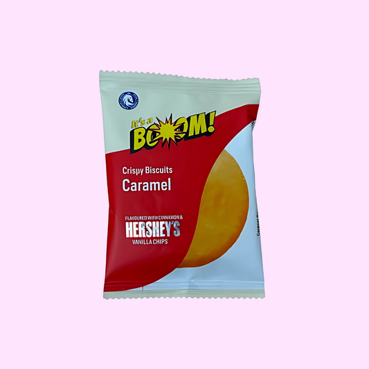 It’s A Boom! Hershey’s Biscuits Caramel 22g - SNACKS24.AT