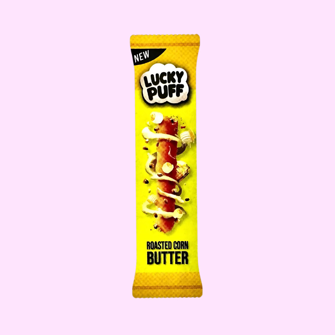 Lucky Puff Roasted Butter Corn 6g - MHD 12.09.2025 - SNACKS24.AT