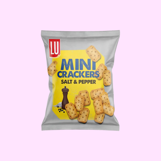 LU Mini Crackers - Salt Pepper 76,5g - MHD 25.12.2025