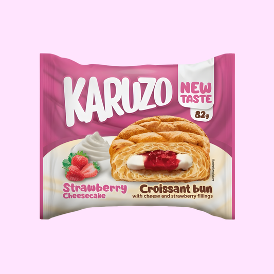 Karuzo Croissant - Strawberry-Cheesecake Füllung 82g - SNACKS24.AT