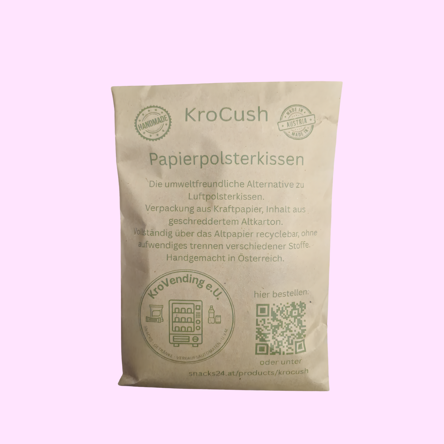 KroCush Papierpolsterkissen
