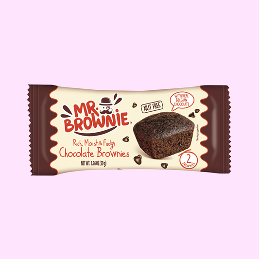Mr. Brownie Chocolate Brownies 2x25g - SNACKS24.AT