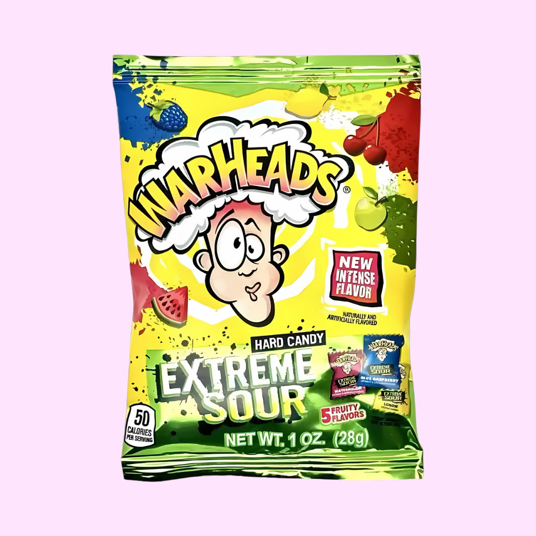 Warheads Extreme Sour Hard Candy 28g