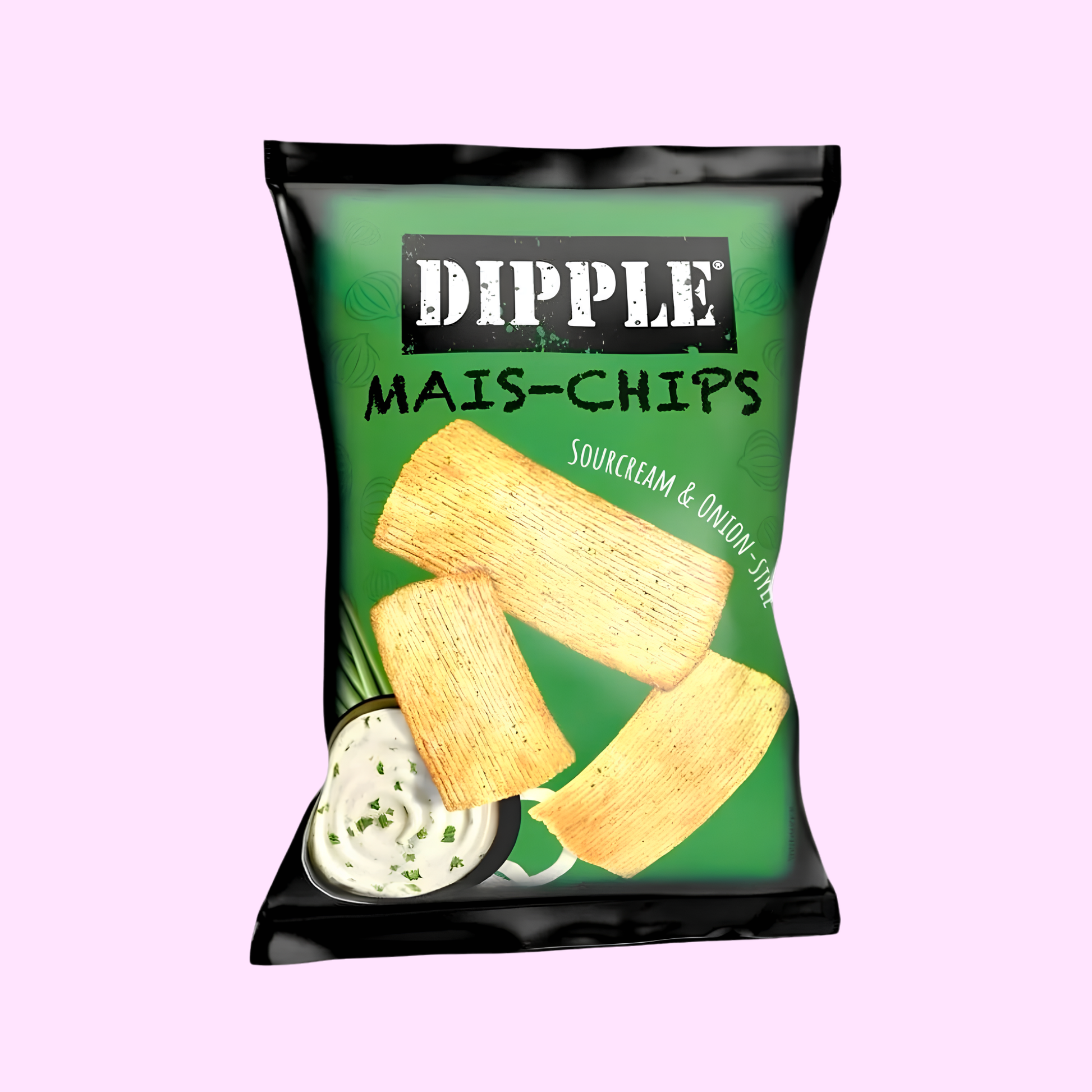 Dipple Mais-Chips - Sour Cream & Onion - Style 90g - SNACKS24.AT