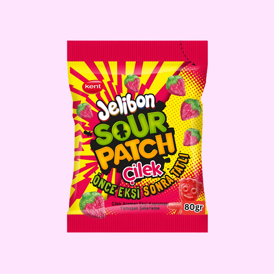 Sour Patch Jelibon - Strawberry 80g