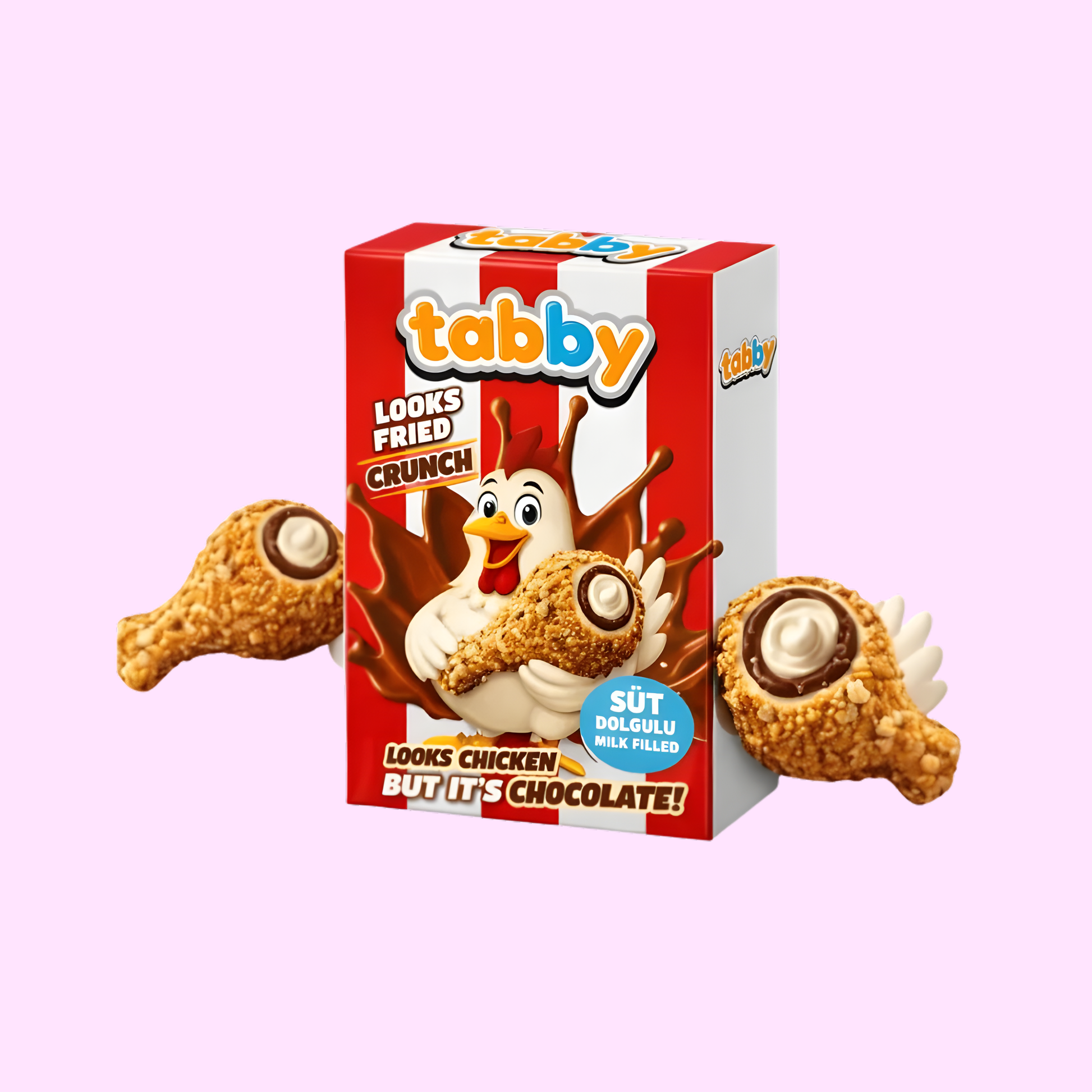 Tabby Chicken Wings Schokolade 48g - SNACKS24.AT