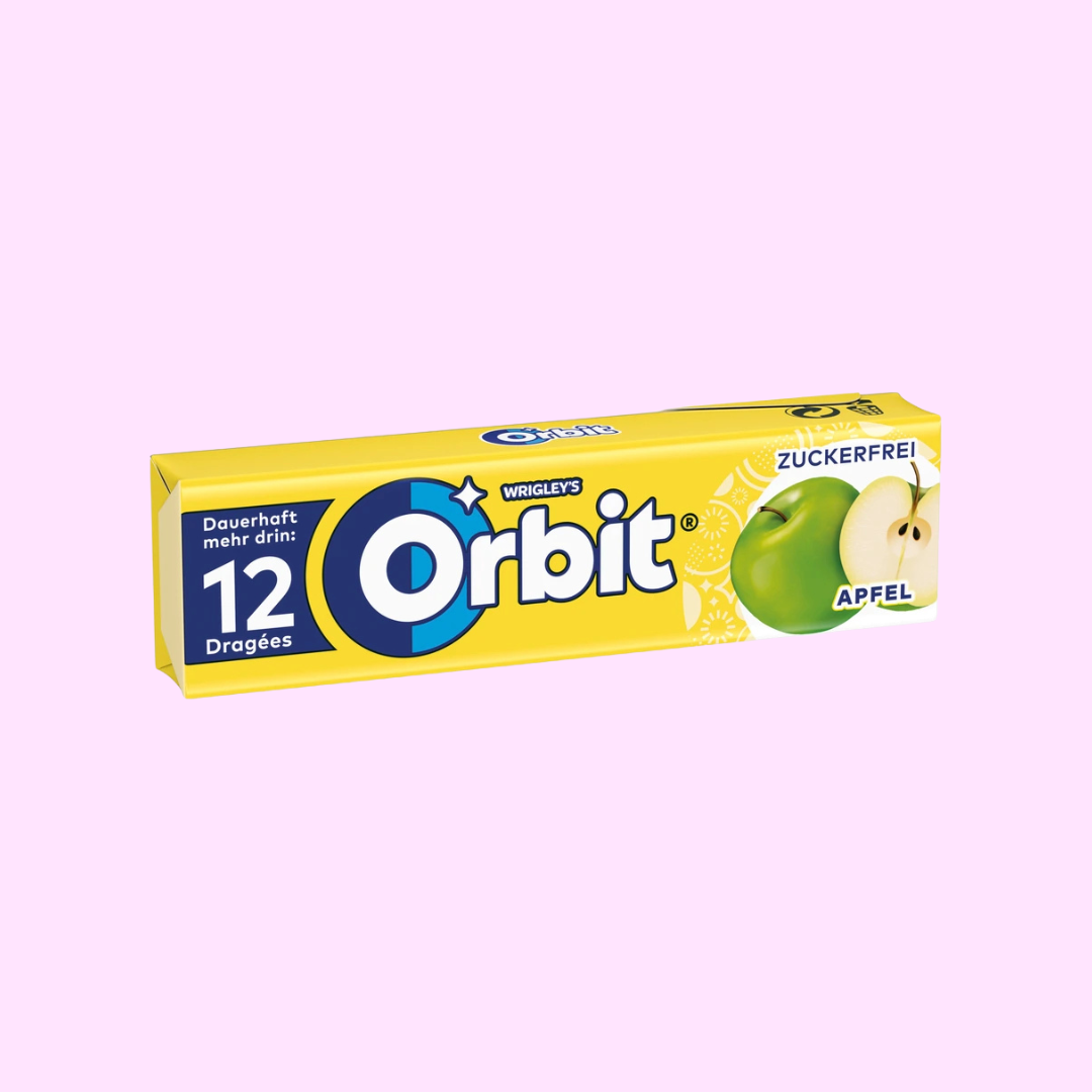 Orbit Apfel Kaugummi 12 Dragées 16,8g