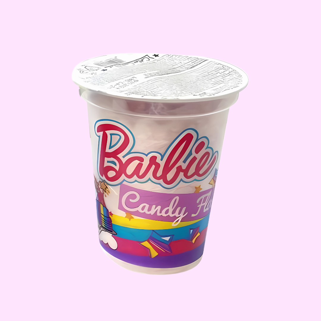 Zuckerwatte Barbie - Erdbeergeschmack 20g - SNACKS24.AT