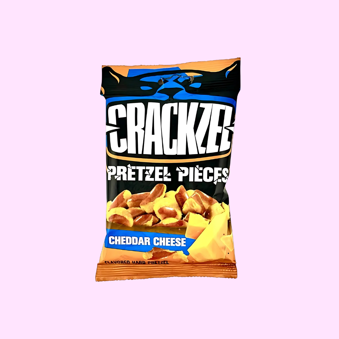 Crackzel Pretzel Pieces - Cheddar Cheese 85g - SNACKS24.AT