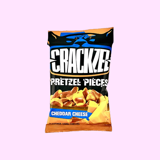 Crackzel Pretzel Pieces - Cheddar Cheese 85g - SNACKS24.AT