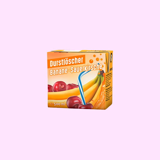 Durstlöscher Banane-Sauerkirsche 0,5l