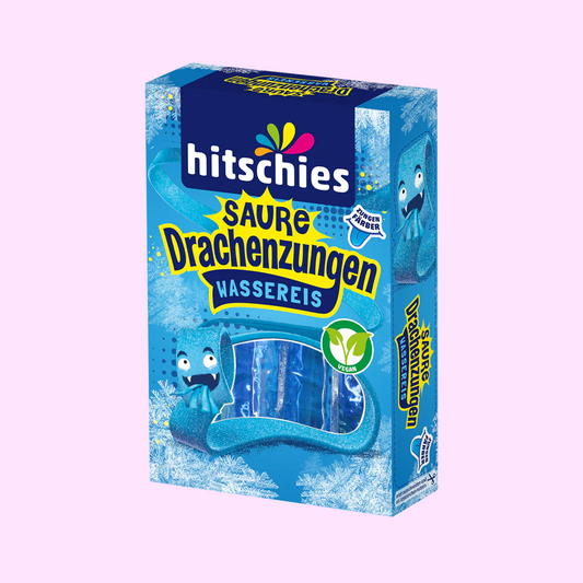 hitschies Saure Drachenzungen Wassereis blau 10x40ml