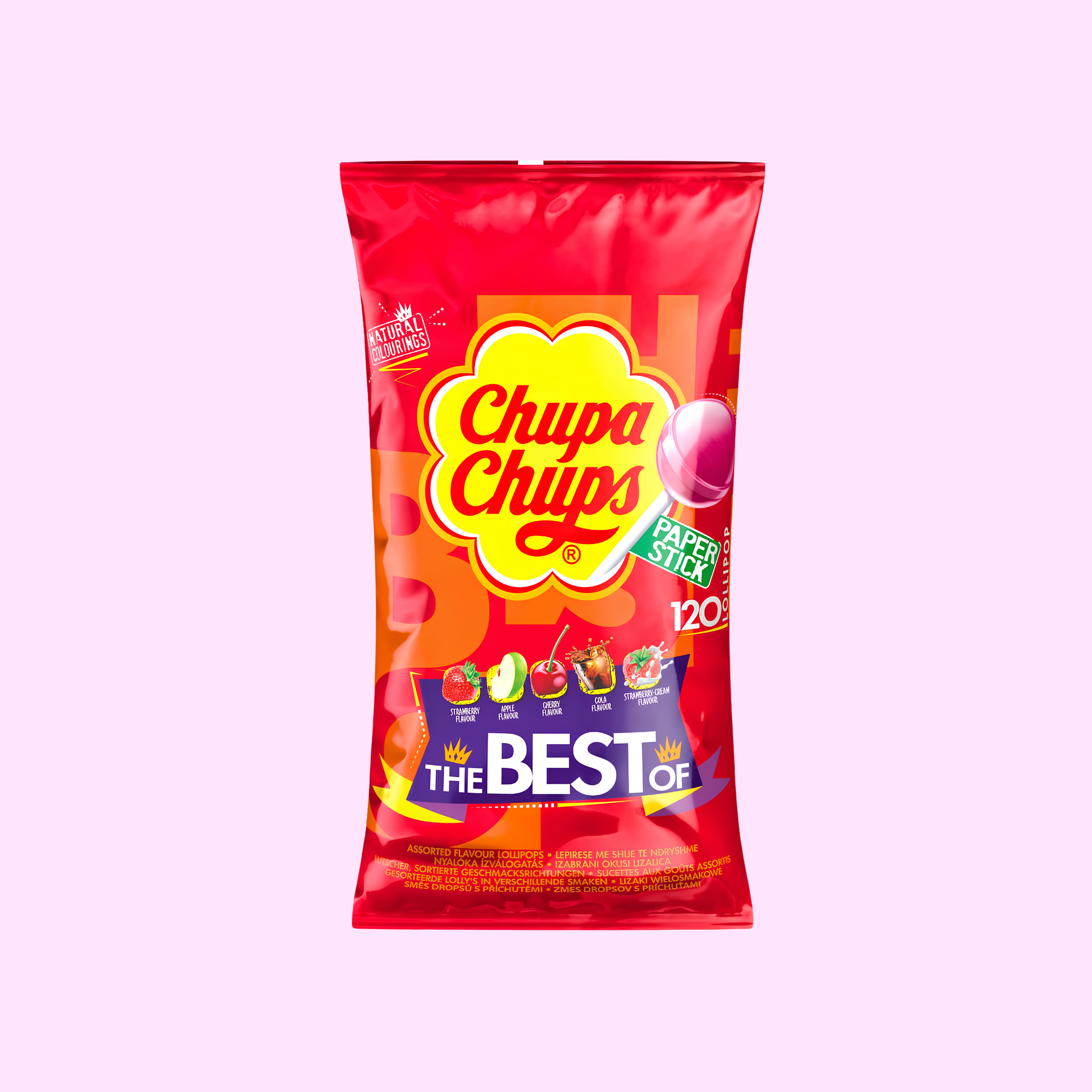 Chupa Chups Best of Original 120Stk. - SNACKS24.AT