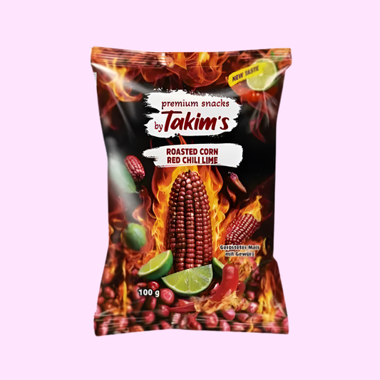 Takim Roasted Corn - Red Chili Lime 100g - SNACKS24.AT