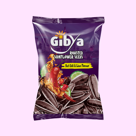 Gibya Sonnenblumenkerne Hot Chili & Lime 100g - SNACKS24.AT