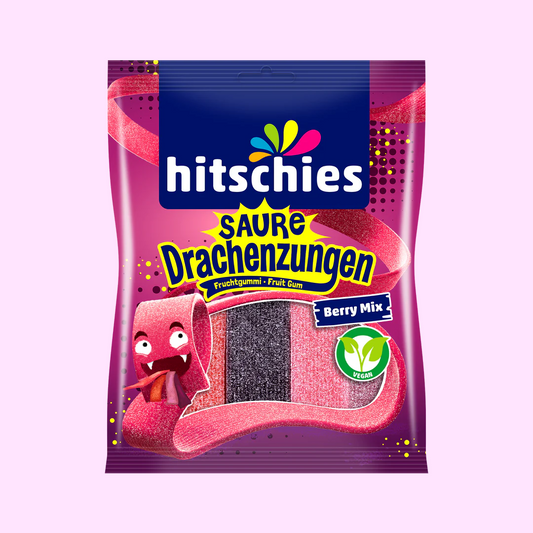 hitschies Saure Drachenzungen Berry Mix 125g