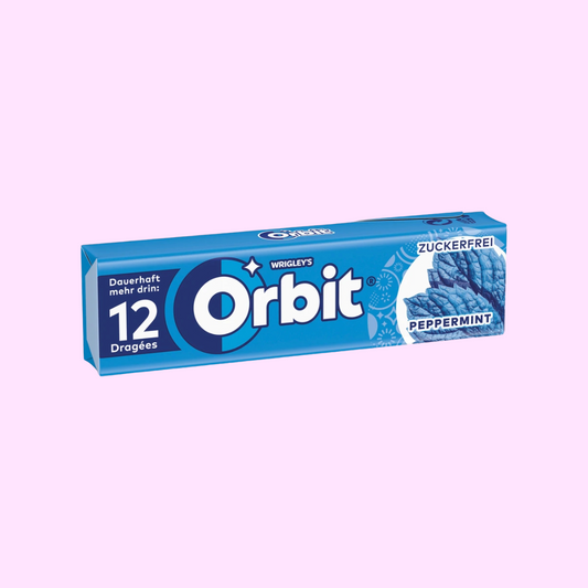 Orbit Peppermint Kaugummi 12 Dragées 16,8g