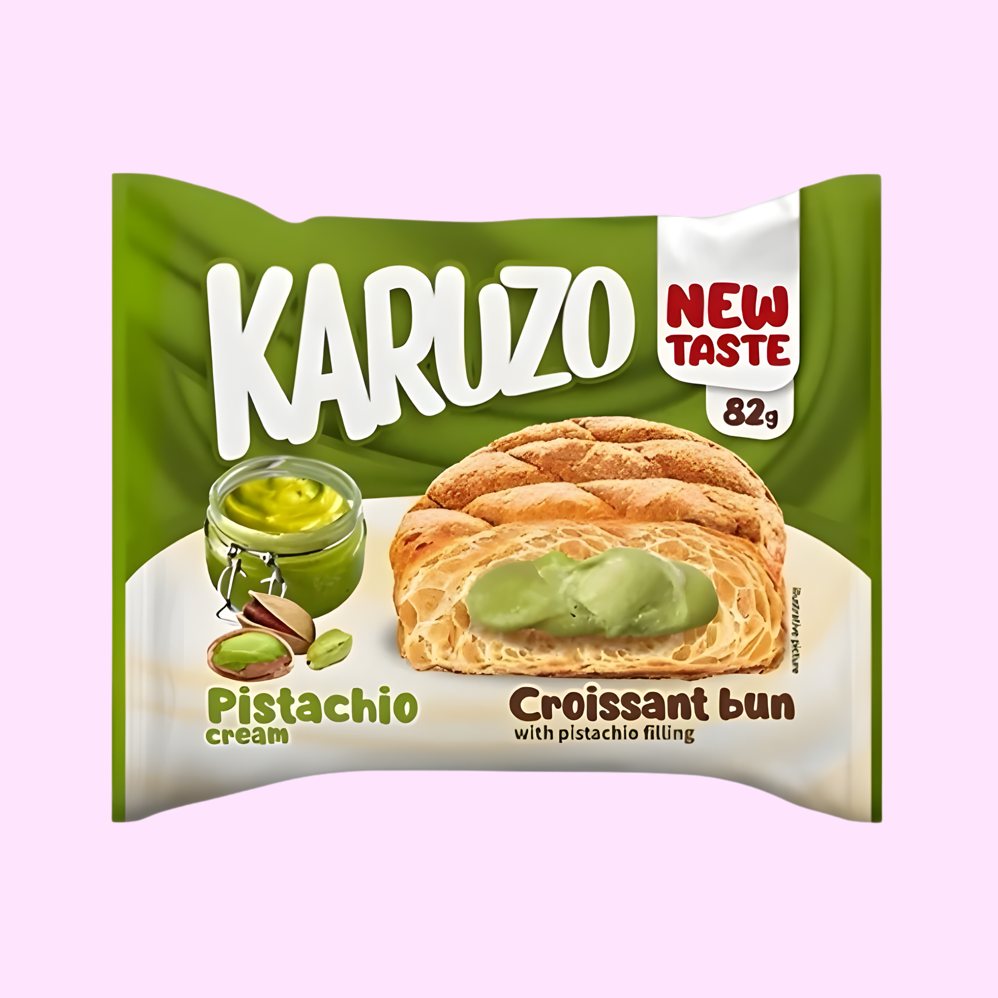 Karuzo Croissant - Pistaziencreme Füllung 82g - SNACKS24.AT