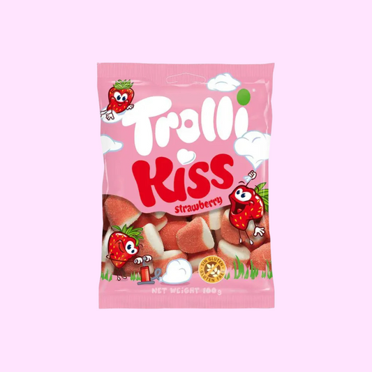 Trolli Erdbeer Kiss 100g - SNACKS24.AT