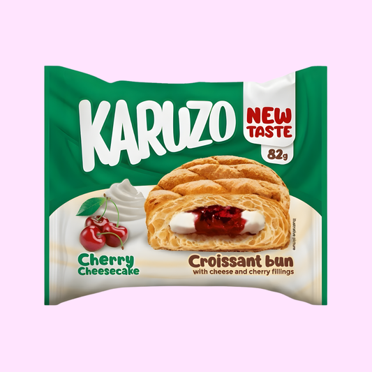 Karuzo Croissant - Cherry-Cheesecake Füllung 82g - SNACKS24.AT