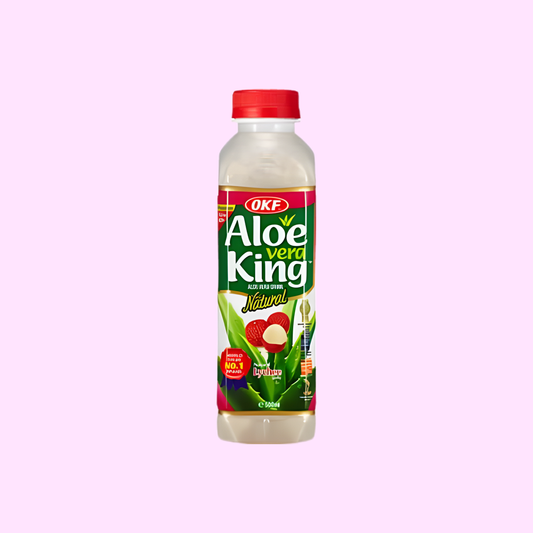 OKF Aloe Vera Drink Lychee Fl. 0,5l - SNACKS24.AT
