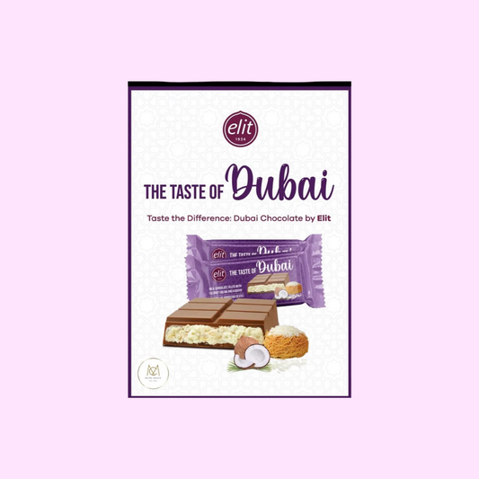 Elit - Dubai Chocolate Kokosnuss (Lila) 90g - SNACKS24.AT